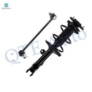Front Right Sway Bar Link-Quick Complete Strut-Coil Spring Assembly Replacement For 2009 2010 Pontiac Vibe