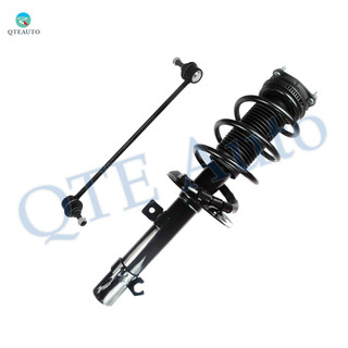 Front Left Sway Bar Link-Quick Complete Strut-Coil Spring Assembly For 2008-2010 Ford Focus