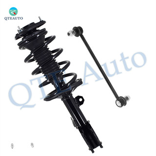 Front Left Sway Bar Link-Quick Complete Strut-Coil Spring Assembly For 2003-2008 Pontiac Vibe