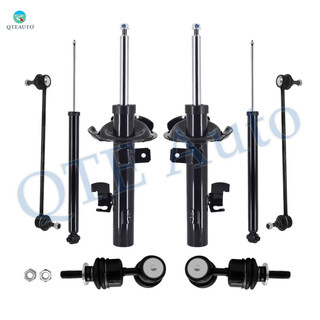 Set of 8 Front Sway Bar Link-Suspension Strut Assembly-Rear Sway Bar Link-Shock Absorber For 2006-2010 2012-2015 Mazda 5