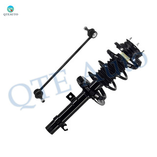 Front Left Sway Bar Link-Quick Complete Strut-Coil Spring Assembly For 2007 Ford Focus