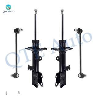 Set of 4 Front Sway Bar Link-Suspension Strut Assembly For 2009-2013 Toyota Corolla