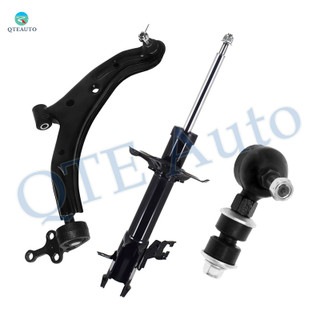 Set of 3 Front Right Lower Control Arm Ball Joint-Sway Bar Link-Suspension Strut Assembly For 2002-2006 Nissan Sentra SE-R SE-R Spec V