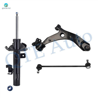 Set of 3 Front Right Lower Control Arm Ball Joint-Sway Bar Link-Suspension Strut Assembly For 2006-2010 2012-2017 Mazda 5