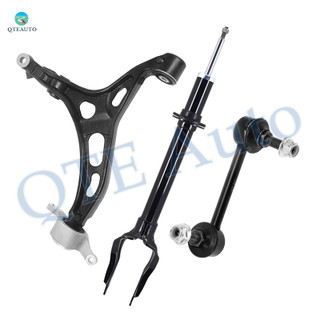 Set of 3 Front Left Lower Control Arm-Sway Bar Link-Suspension Strut Assembly For 2011-2015 Dodge Durango
