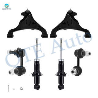 Set 6 Front Lower Control Arm Ball Joint-Sway Bar Link-Suspension Strut Assembly For 2005-2020 Nissan Frontier