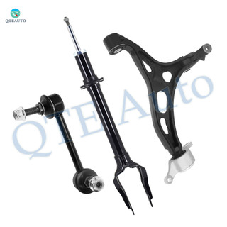 Set of 3 Front Right Lower Control Arm-Sway Bar Link-Suspension Strut Assembly For 2011-2015 Dodge Durango