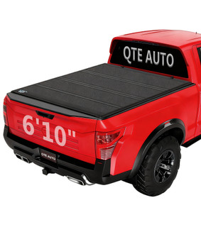 Hard Tri-Fold Flip Cover For 2008-2016 Ford F-350 Super Duty 6'10" (82") Bed