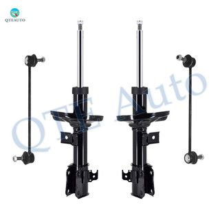 Set of 4 Front Sway Bar Link-Suspension Strut Assembly For 2004-2007 Suzuki Aerio