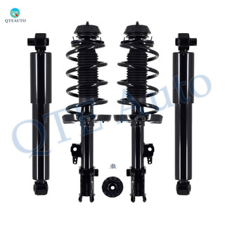 Set 4 Front Quick Complete Strut-Coil Spring-Rear Shock For 2010-2012 KIA Soul Monotube Performance Upgrade