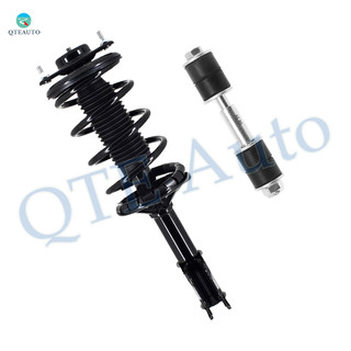 Front Sway Bar Link-Quick Complete Strut-Coil Spring Assembly For 2002-2005 Mitsubishi Lancer