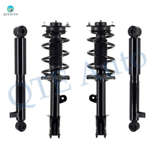 Set of 4 Front Quick Complete Strut-Coil Spring-Rear Shock Replacement For 2011-2013 Kia Sorento