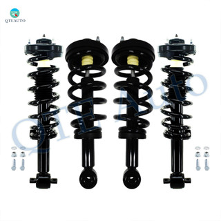 Set 4 Front-Rear Quick Complete Strut Replacement For 2014-2017 Ford Expedition, 2014-2017 Lincoln Navigator