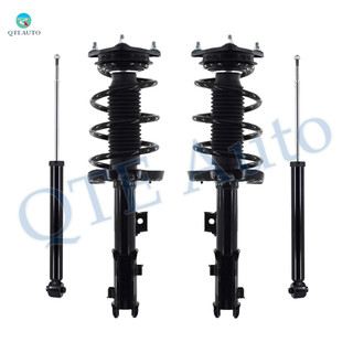 Set Front Quick Complete Strut-Coil Spring-Rear Shock Replacement For 2014-2018 KIA Soul L4