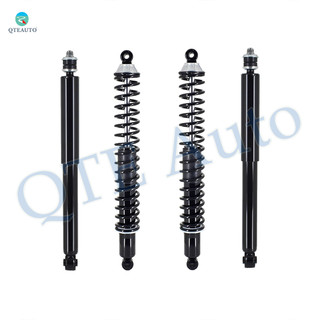 Set Front Shock-Rear Complete Shock Absorber Kit Replacement For 1994-2001 Dodge RAM 1500, 1994-2002 Dodge RAM 2500
