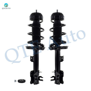 Pair of 2 Front Left-Right Quick Complete Strut-Coil Spring Assembly Replacement For 2012-2016 Fiat 500