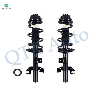 Pair of 2 Front Left-Right Quick Complete Strut-Coil Spring Assembly Replacement For 2014-2023 Jeep Cherokee