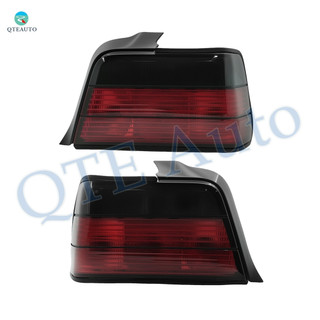 Pair of 2 Front Left-Right Headlights Assembly For 1992-1998 BMW 318I Sedan