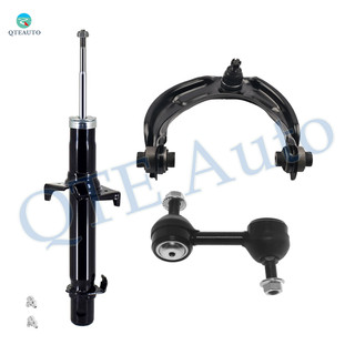 Set of 3 Front Left Upper Control Arm Ball Joint-Sway Bar Link-Suspension Strut Assembly For 2009-2014 Acura TSX