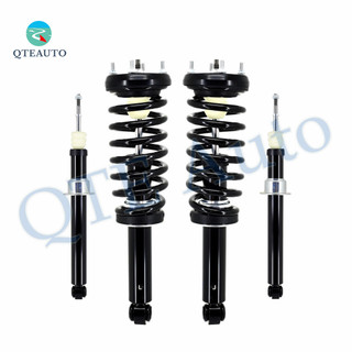 Set 4 Front Shock Absorber-Rear Quick Complete Strut-Coil Spring For 2000-2002 Jaguar S-Type