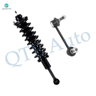 Front Left Sway Bar Link-Quick Complete Strut-Coil Spring Assembly For 2007-2009 Toyota FJ Cruiser 4WD