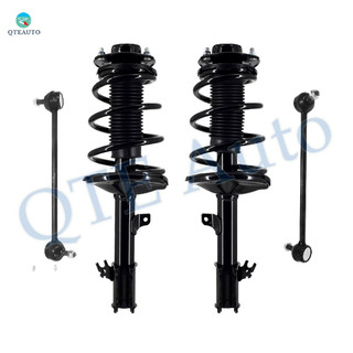 Set of 4 Front Sway Bar Link-Quick Complete Strut-Coil Spring Assembly For 1999-2003 Lexus RX300 AWD