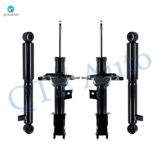 Set 4 Front Suspension Strut Assembly-Rear Shock For 2007-2012 Hyundai Veracruz