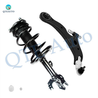 Front Right Lower Control Arm Ball Joint-Quick Complete Strut-Coil Spring Assembly For 2012-2017 Toyota Camry