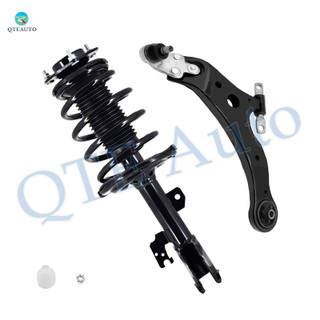 Front Left Lower Control Arm Ball Joint-Quick Complete Strut-Coil Spring Assembly For 2006-2012 Toyota Avalon