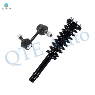 Front Right Sway Bar Link-Quick Complete Strut-Coil Spring Assembly For 2003-2007 Honda Accord V6