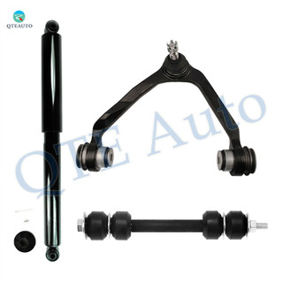 Set of 3 Front Right Upper Control Arm Ball Joint-Sway Bar Link-Shock Absorber For 1997 1998 Ford F-250
