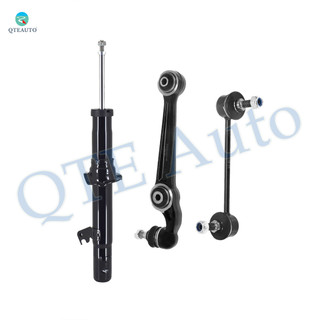 Set of 3 Front Right Lower Forward Control Arm Ball Joint-Sway Bar Link-Suspension Strut Assembly For 2006 Lincoln Zephyr