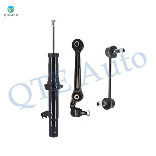 Set of 3 Front Right Lower Forward Control Arm Ball Joint-Sway Bar Link-Suspension Strut Assembly For 2007-2009 Mercury Milan