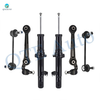 Set of 6 Front Lower Forward Control Arm Ball Joint-Sway Bar Link-Suspension Strut Assembly For 2007-2009 Ford Fusion