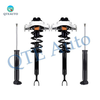 Set 4 Front Quick Complete Strut-Coil Spring-Rear Shock Absorber For 2005-2011 Audi Quattro