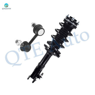 Front Left Sway Bar Link-Quick Complete Strut-Coil Spring Assembly For 2006-2011 Honda Civic