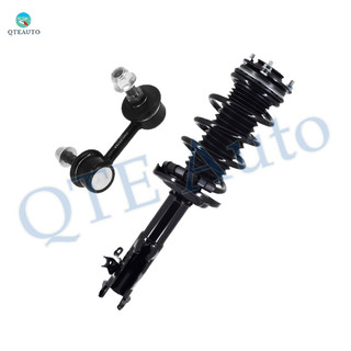 Front Right Sway Bar Link-Quick Complete Strut-Coil Spring Assembly For 2006-2011 Honda Civic