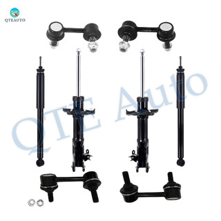 Set of 8 Front Sway Bar Link-Suspension Strut Assembly-Rear Sway Bar Link-Shock Absorber For 2006-2011 Honda Civic