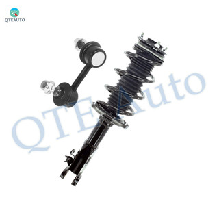 Front Left Sway Bar Link-Quick Complete Strut-Coil Spring Assembly For 2006-2011 Honda Civic Si
