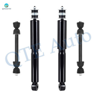 Set of 4 Front Sway Bar Link-Shock Absorber For 2007-2010 Chevrolet Silverado 3500 HD
