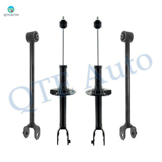 Set of 4 Rear Lower Rearward Control Arm-Suspension Strut Assembly For 2010 2011 Honda Accord Crosstour