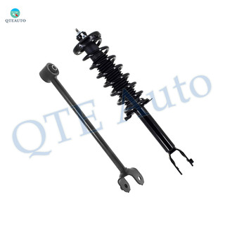 Rear Left Lower Rearward Control Arm-Quick Complete Strut-Coil Spring Assembly For 2010 2011 Honda Accord Crosstour