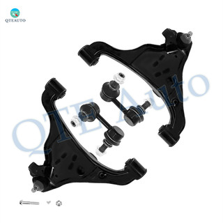 Set of 4 Front Lower Control Arm Ball Joint-Sway Bar Link For 2005-2012 Nissan Pathfinder