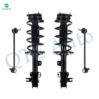 Set of 4 Front Sway Bar Link-Quick Complete Strut-Coil Spring Assembly For 2017-2020 Mazda CX-5