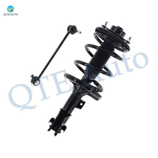 Front Left Sway Bar Link-Quick Complete Strut-Coil Spring Assembly For 2004-2011 Mitsubishi Galant