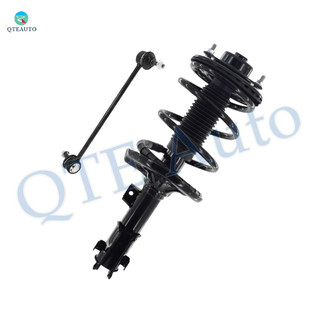 Front Right Sway Bar Link-Quick Complete Strut-Coil Spring Assembly For 2004-2009 Mitsubishi Galant