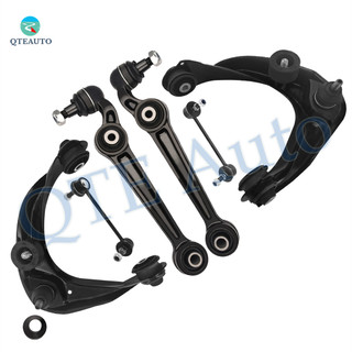 Set of 6 Front Upper-Lower Forward Control Arm Ball Joint-Sway Bar Link For 2008 Mazda 6