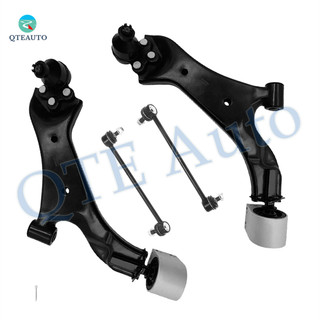 Set of 4 Front Lower Control Arm Ball Joint-Sway Bar Link For 2010-2017 Terrain GMC