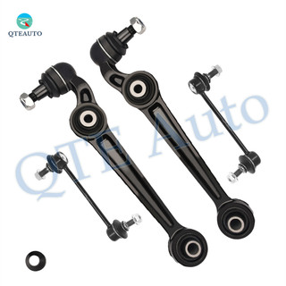 Set of 4 Front Lower Forward Control Arm Ball Joint-Sway Bar Link For 2010-2012 Ford Fusion