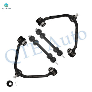 Set of 4 Front Upper Control Arm Ball Joint-Sway Bar Link For 2004 Ford F-150 Heritage RWD